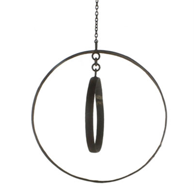 Daugherty Weather Resistant Metal Abstract Wind Chime