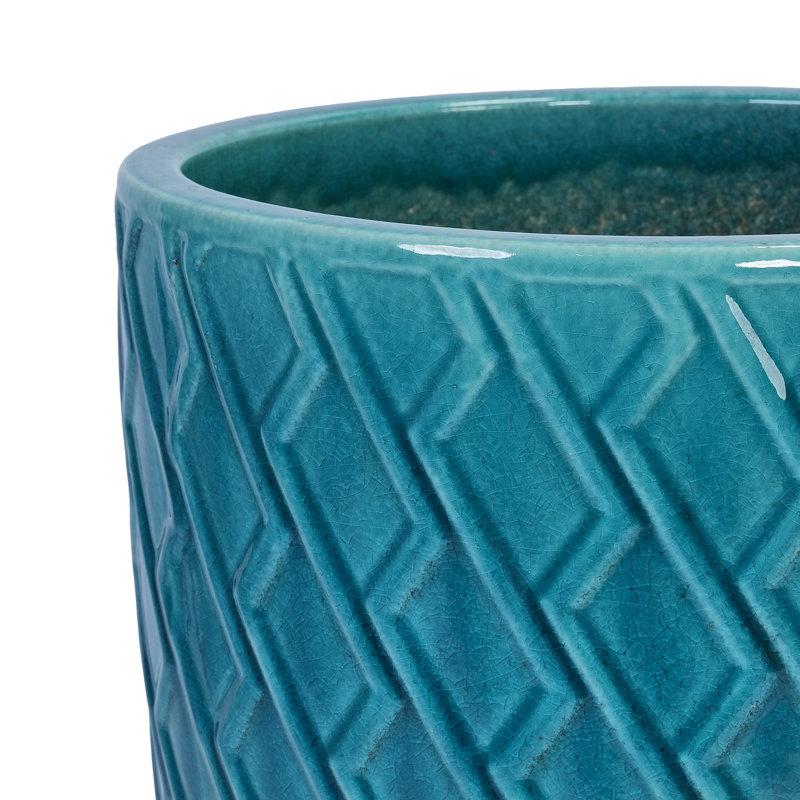 Pot de fleurs Cyan, Vert