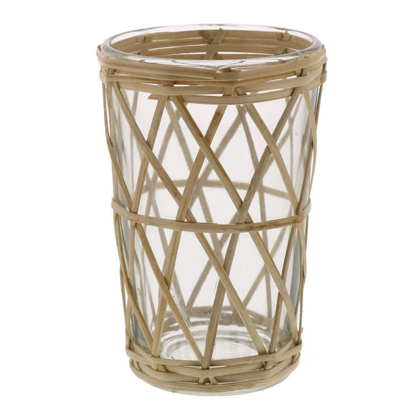 4.25'' H Glass Tabletop Votive Holder
