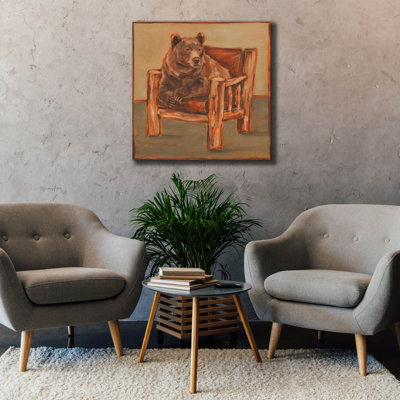 «Lodge Friends 2» par Ethan Harper, art mural sur toile