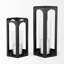 2 Piece Tabletop Lantern Set with Candle Included