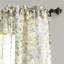 Paire de rideaux transparents avec passe-tringle Floral-36287668