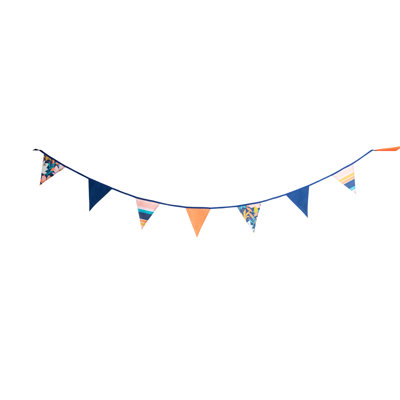 Double Sided 18cm H x 500cm W Polyester Pennant