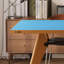 Bureau d'écriture multifonctionnel bleu vif et brun-121080144
