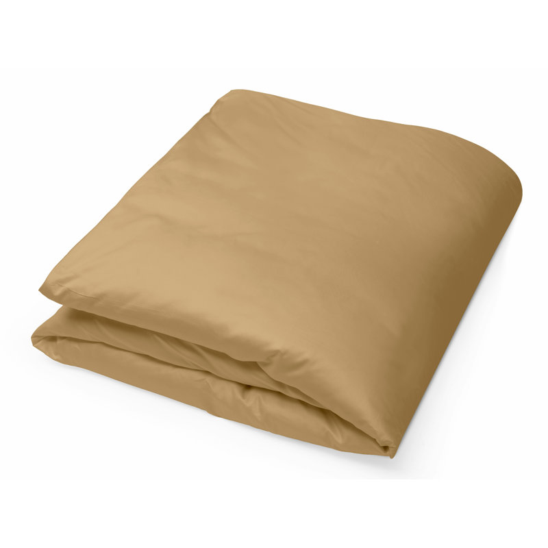 Raffaello Duvet Cover, Caramel, Queen Duvet Cover