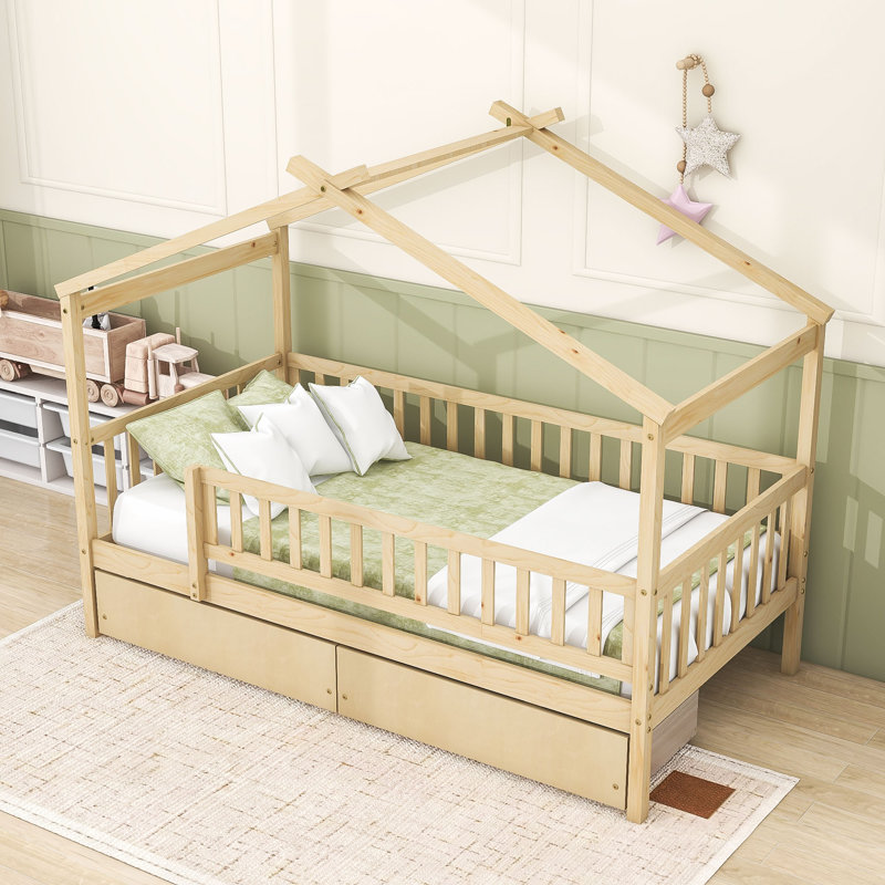 Lit Veyaan House, Naturel, Simple