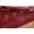 Red Geometric Traditional Runner Rug 3x9