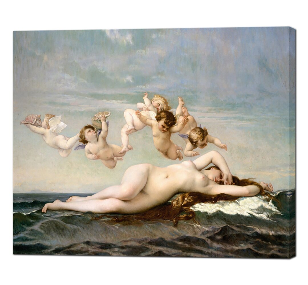 Leinwandbild The Birth of Venus von Alexandre Cabanel, 1875