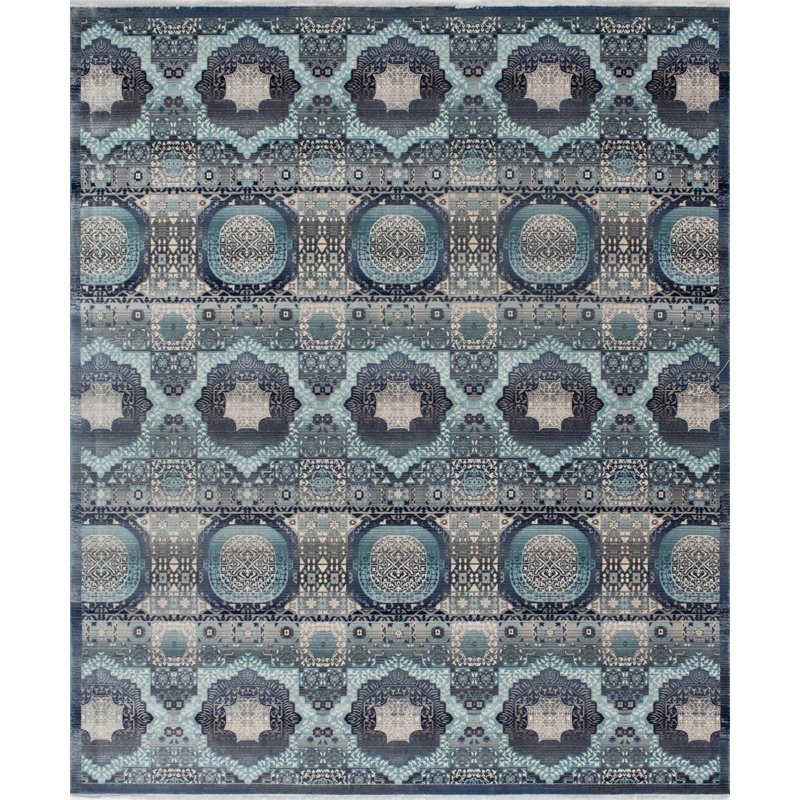 Lucha Oriental Indoor Rug, Rectangle 7'10" x 10'