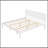 King Platform Bed Frame with Headboard-377822711