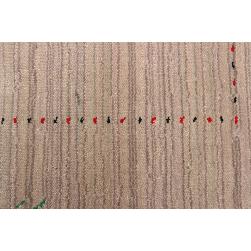 Tapis brun clair Kashkuli 3 pi 0 po x 4 pi 8 po