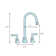 Lineare™ Widespread Bathroom Faucet with Drain Assembly