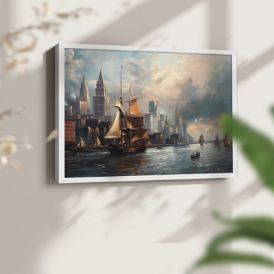 Nautical Series-CCVI -Framed Print - Restickable