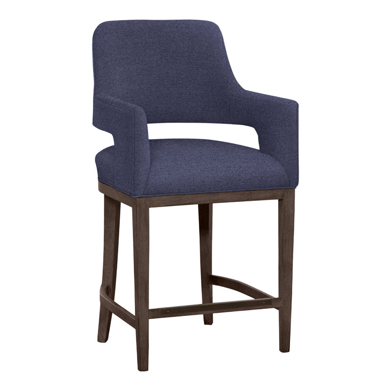Tabouret de bar et de comptoir Josie, Noisette, Indigo 8789, Tabouret de comptoir (siège d'une hauteur de 26,5