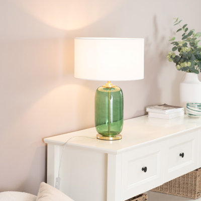 Anacristina Glass Table Lamp