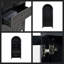 Armoire élégante en forme de dôme - noir, solution de rangement rétro avec tablettes réglables pour le salon, la salle à manger et plus encore-195738450