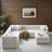 3 - Piece Velvet Sectional-1983353532