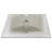 32" X 20" White Rectangular Single Vanity Top With Integrated Sink, 1 Faucet Hole, And Overflow | Gift Idea