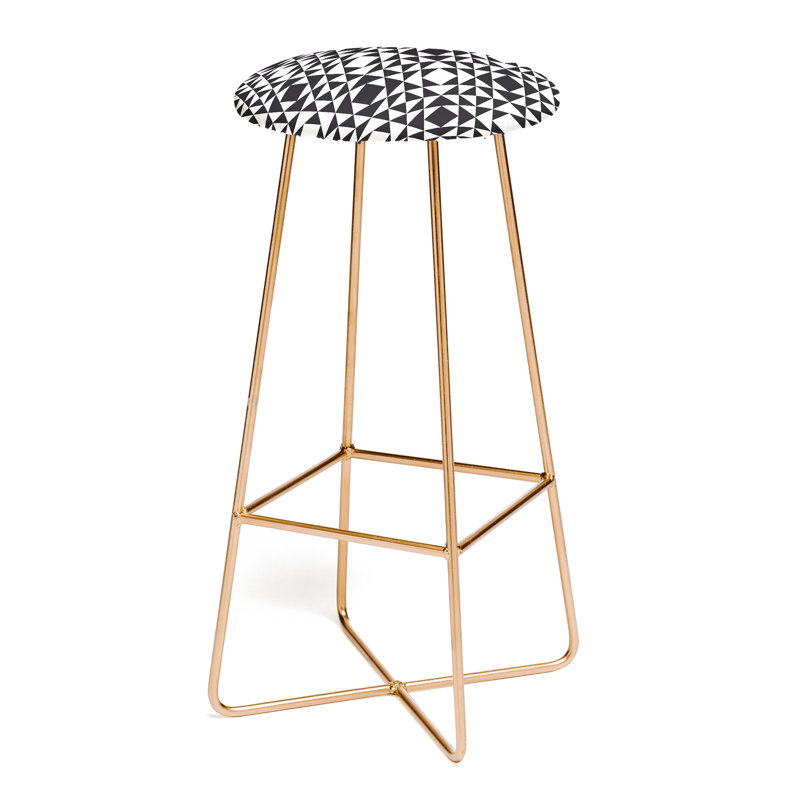 Tabouret de bar 30 po heather dutton rythme black