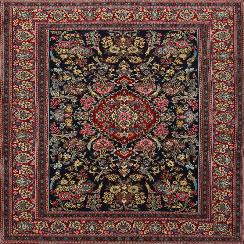 Jordann Oriental Indoor Rug, Round 3'