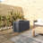 Quartey 100 Gallons Garden Storage Box Resin Lockable Deck Box with Cushion-346246358
