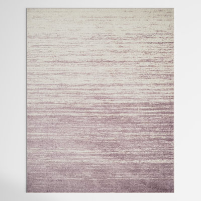 Bethlyn Ombre Cream/Purple Area Rug