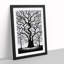 Monochrome Tree Art No.2 - Wall Art-1107781896-1107781899