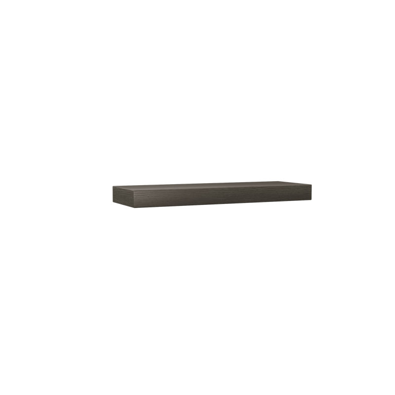 Rift White Oak Floating Shelf, Oak Wood