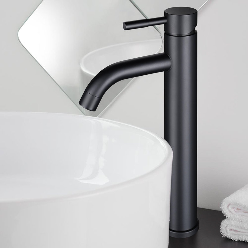 Robinet de lavabo vasque, Noir