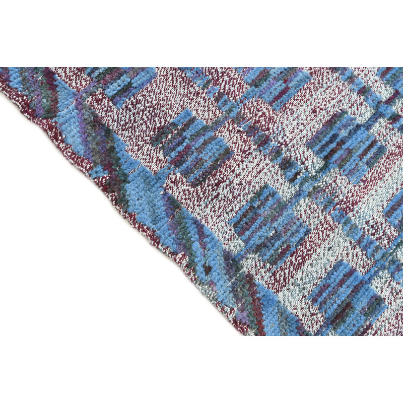 Tapis bleu 4 x 6 Philip