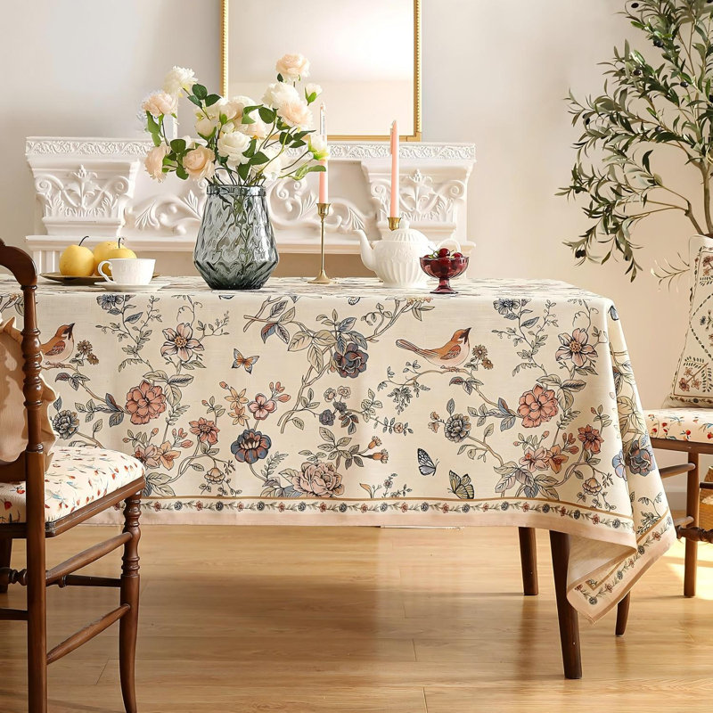 Nappe rectangulaire beige 55 "x 71"