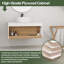 Ensemble de meuble-lavabo flottant 30 po - Design mural peu encombrant avec vasque-1323947166