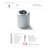 Coupler 0.01" Ceiling Fan Downrod-49411401