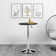 Bushrah Round Metal Base Dining Table
