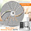 Disque à trancher / déchiqueter le robot culinaire Nutrichef - Remplacement du disque à trancher / déchiqueter pour le robot culinaire multifonctionnel Nuthausf Numéro de modèle: Ncfp8, acier inoxydable - Nutrichf Prtencfp8Shrsli-100146938