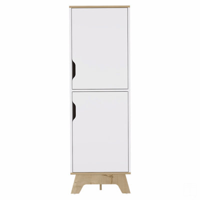 Garde-manger simple Wallas, quatre tablettes, deux portes