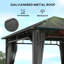 10 Ft. W x 10 Ft. D Metal Hardtop Gazebo-2125820724