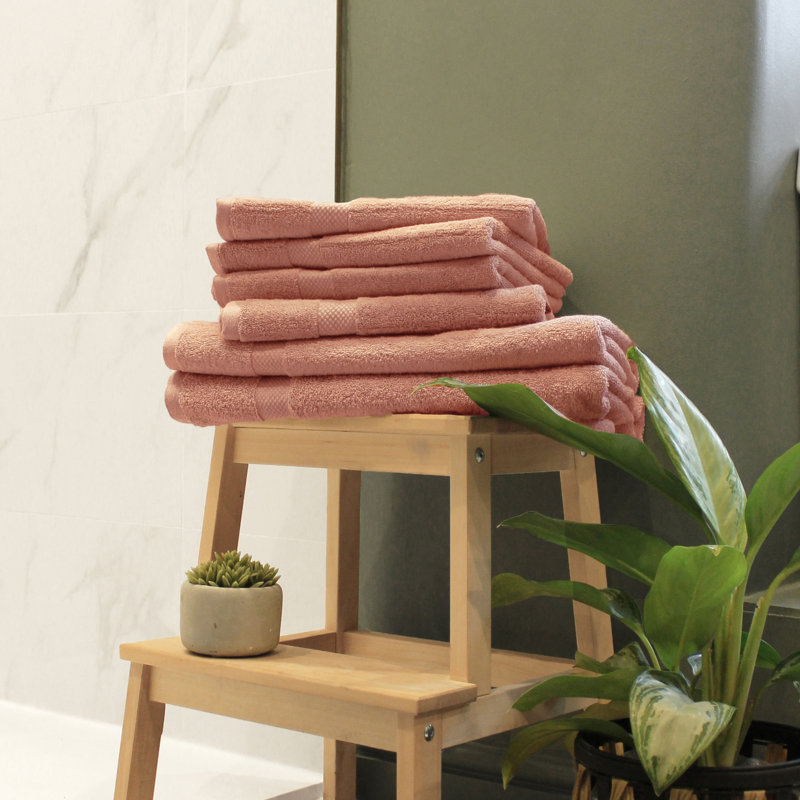100% Cotton Plush Mulit-Size Set, Blush