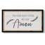 «Say amen», art textuel sur toile-1078968893