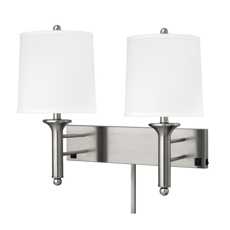 Plug-in Armed Sconce