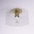 Henri Glass Flush Mount-152829144