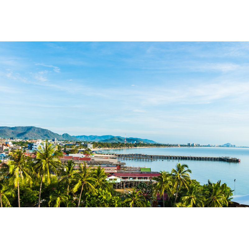 Hua Hin City - Wrapped Canvas Print, 51cm H x 76cm W x 3.8cm D