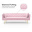 72.97'' Velvet Sofa Bed
