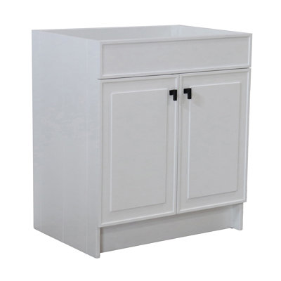 SmartFold 30'' Single Bathroom Vanity Base Only in White
