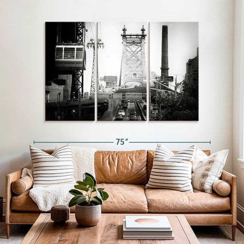 Lilie Queensboro Bridge, 42" H x 65" W
