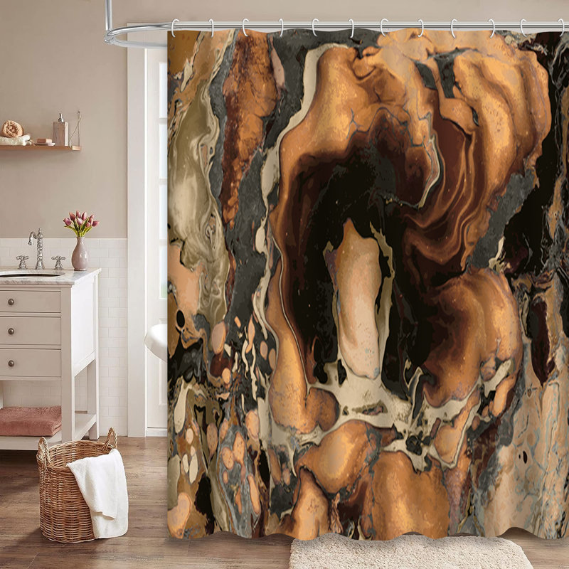 Rideau de douche Water Marble, L 72 po x l 84 po