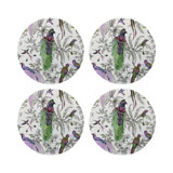 Audubon Exotica Vegan Leather Round Placemats