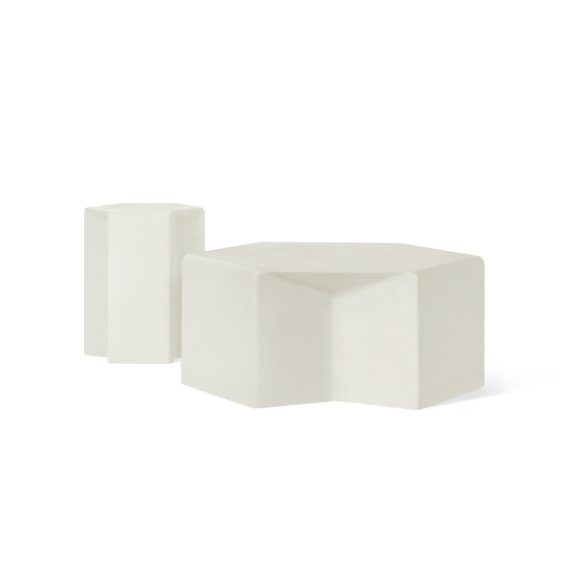 Nefi Coffee Table, White