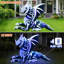 Décoration extérieure de squelette de dragon gonflable de 8 pi de longueur Halloween
