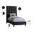 Dymph Upholstered Wingback Bed-63427119-63427118